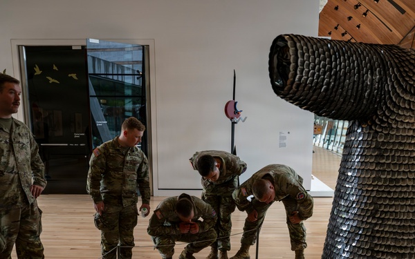 106th Army Band Plays At Crystal Bridges Museum Of American Art