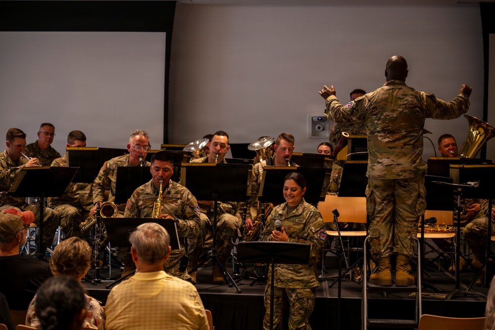 106th Army Band Plays At Crystal Bridges Museum Of American Art