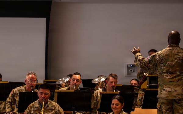 106th Army Band Plays At Crystal Bridges Museum Of American Art