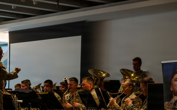 106th Army Band Plays At Crystal Bridges Museum Of American Art