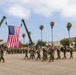 Marines and Sailors of CLB-15 conduct relief and appointment