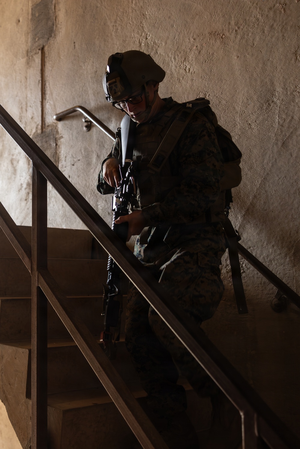 CORTRAMID: NROTC Midshipmen participate in infantry immersion trainer