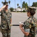 Marines and Sailors of CLB-15 conduct relief and appointment