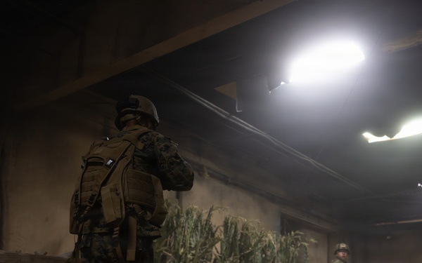 CORTRAMID: NROTC Midshipmen participate in infantry immersion trainer