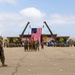 Marines and Sailors of CLB-15 conduct relief and appointment