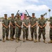 Marines and Sailors of CLB-15 conduct relief and appointment