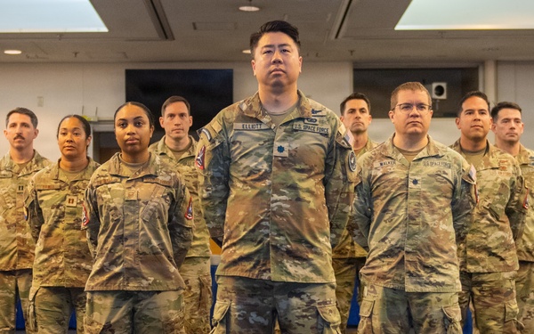 United States Space Forces - Japan Holds First Change of Command