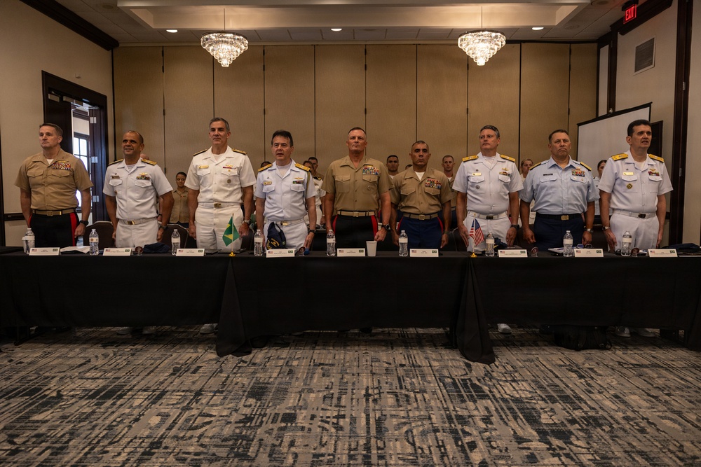 U.S. Brazil Maritime Staff Talks Day 1