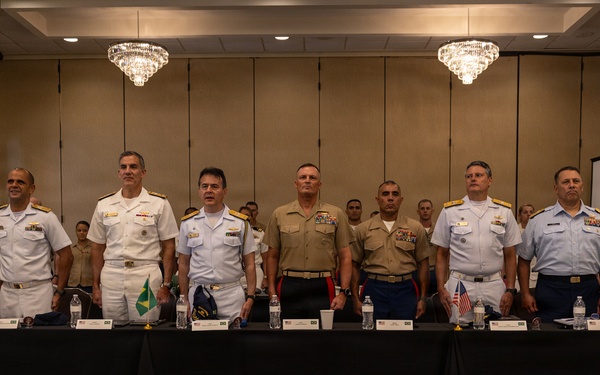 U.S. Brazil Maritime Staff Talks Day 1