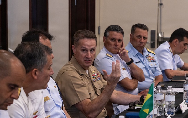 U.S. Brazil Maritime Staff Talks Day 1