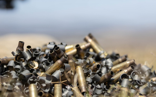 U.S. Marines with 1st MARDIV host live-fire crew served weapons range for Fleet Marine Force training
