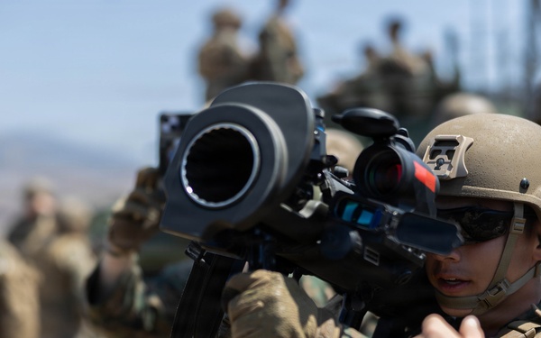 U.S. Marines with 1st MARDIV host live-fire crew served weapons range for Fleet Marine Force training