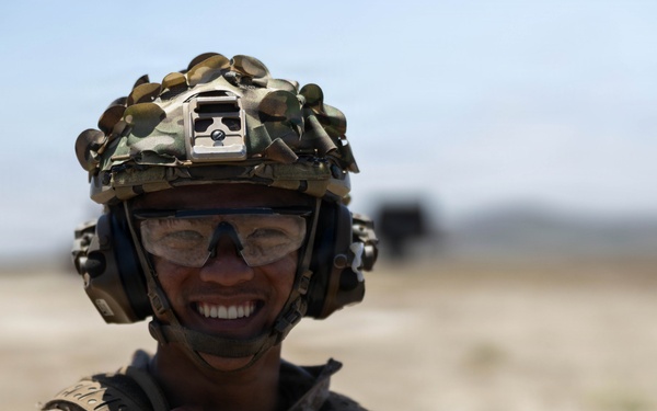 U.S. Marines with 1st MARDIV host live-fire crew served weapons range for Fleet Marine Force training