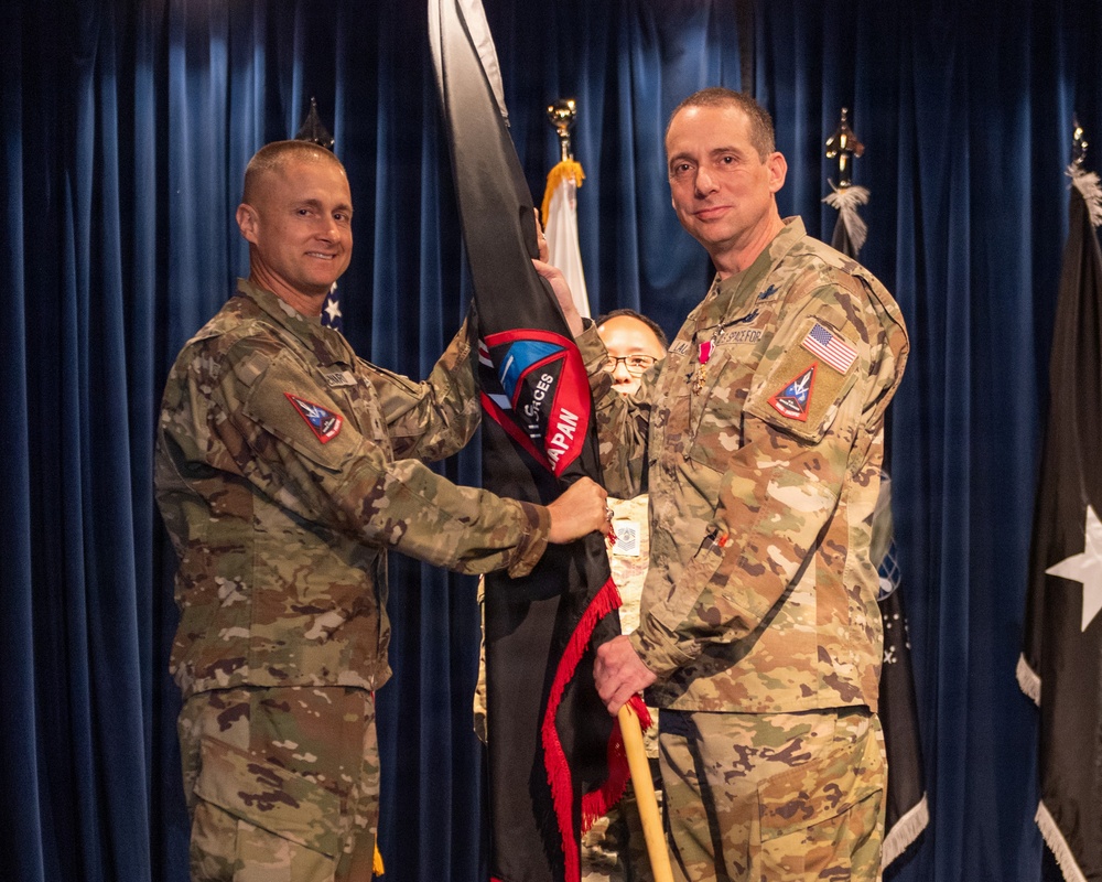 United States Space Forces - Japan Holds First Change of Command