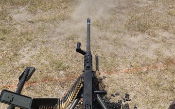 U.S. Marines with 1st MARDIV host live-fire crew served weapons range for Fleet Marine Force training