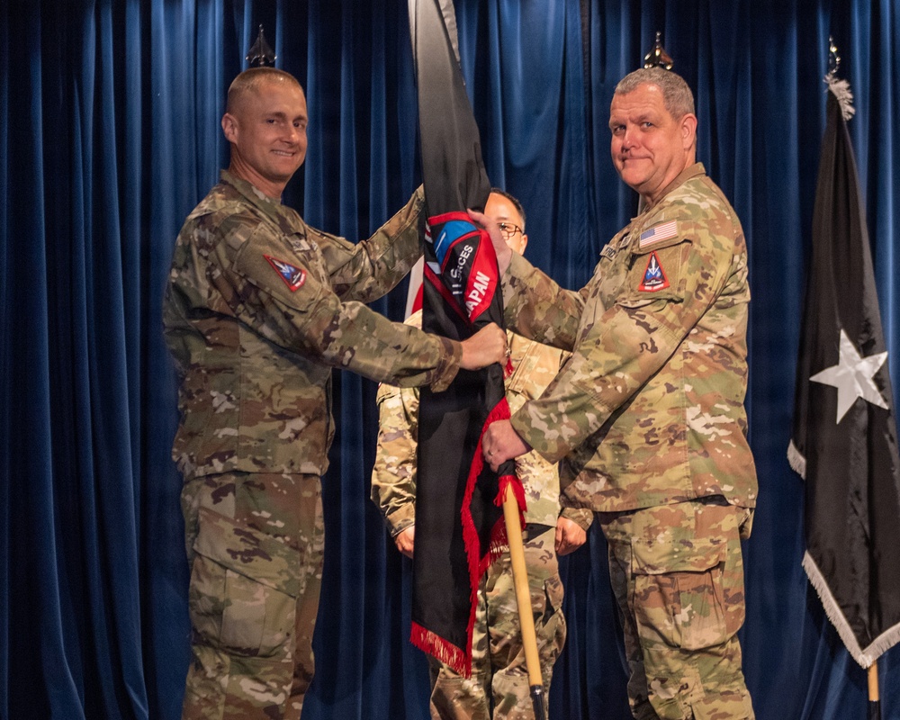 United States Space Forces - Japan Holds First Change of Command