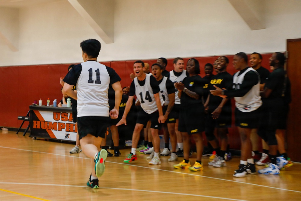 Basketball during KATUSA Friendship Week