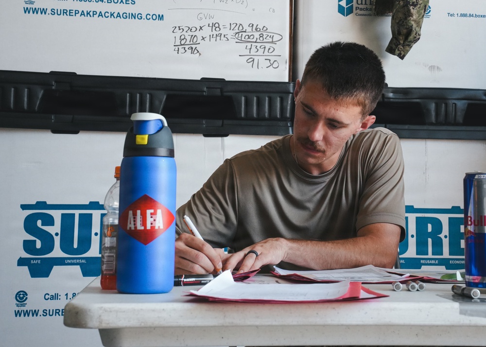NMCB 11 Prepares for Embarkation Movement