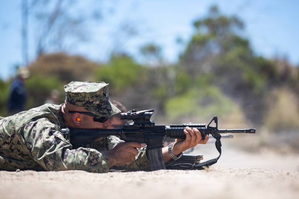 NMCB 4 Seabees Qualify on the M4