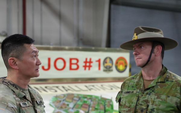 USARPAC Deputy Commanding General visits AFSBn-NEA APS-4 site