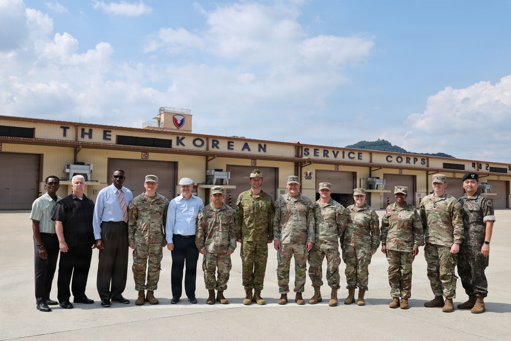 USARPAC Deputy Commanding General visits AFSBn-NEA APS-4 site