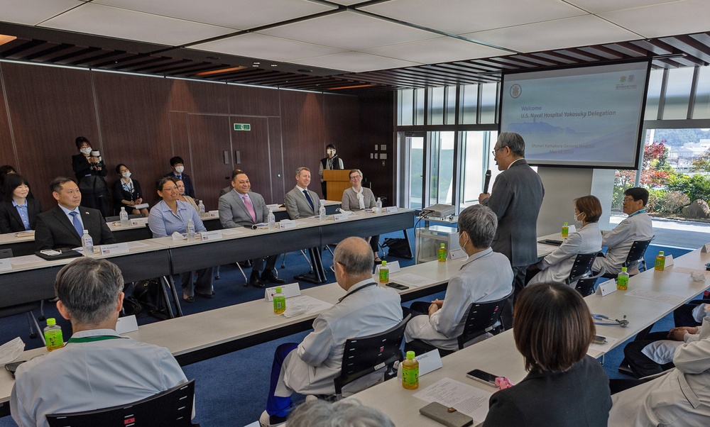 USNH Yokosuka leaders visit Shonan Kamakura General Hospital to enhance healthcare collaboration