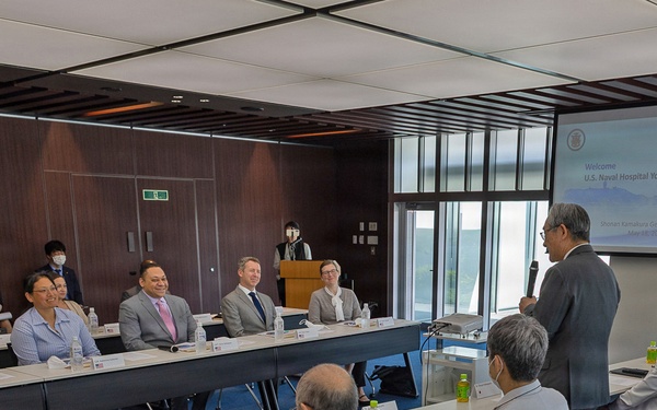 USNH Yokosuka leaders visit Shonan Kamakura General Hospital to enhance healthcare collaboration