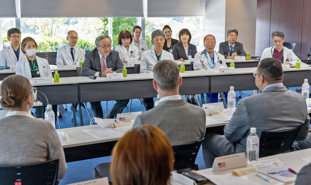 USNH Yokosuka leaders visit Shonan Kamakura General Hospital to enhance healthcare collaboration