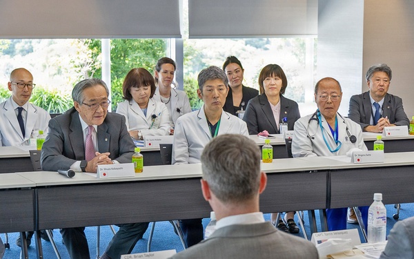 USNH Yokosuka leaders visit Shonan Kamakura General Hospital to enhance healthcare collaboration