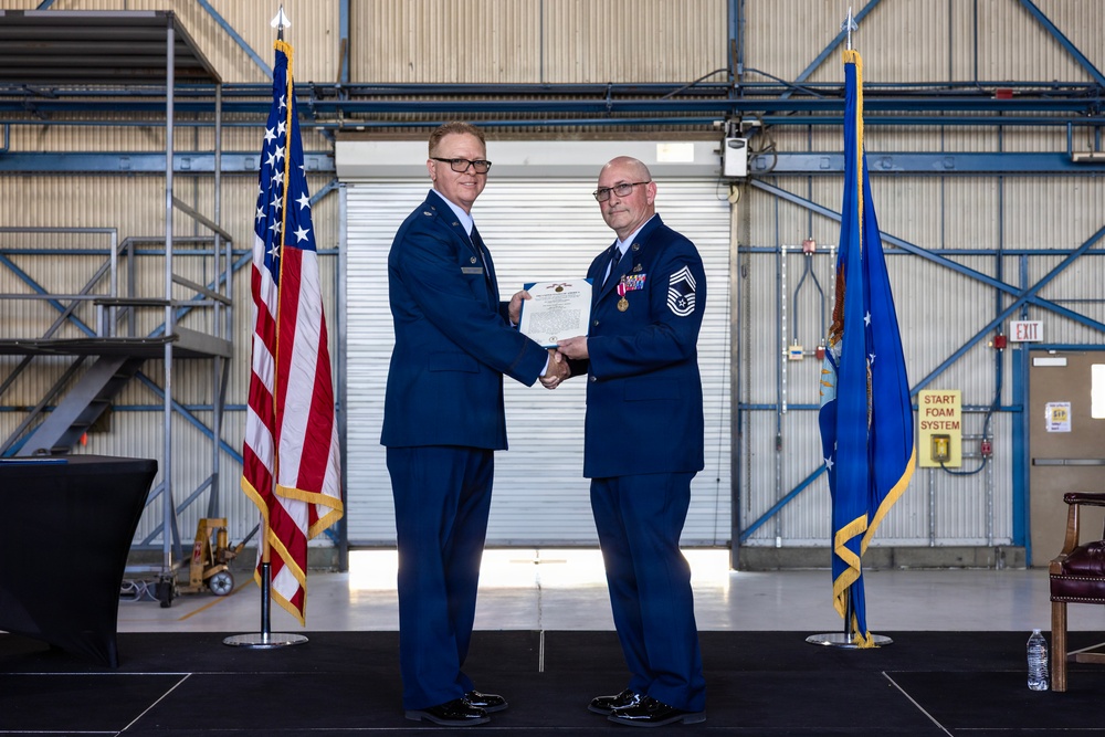 CMSgt Bryan K. Shifflett Retirement