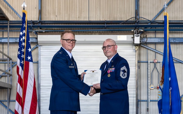 CMSgt Bryan K. Shifflett Retirement