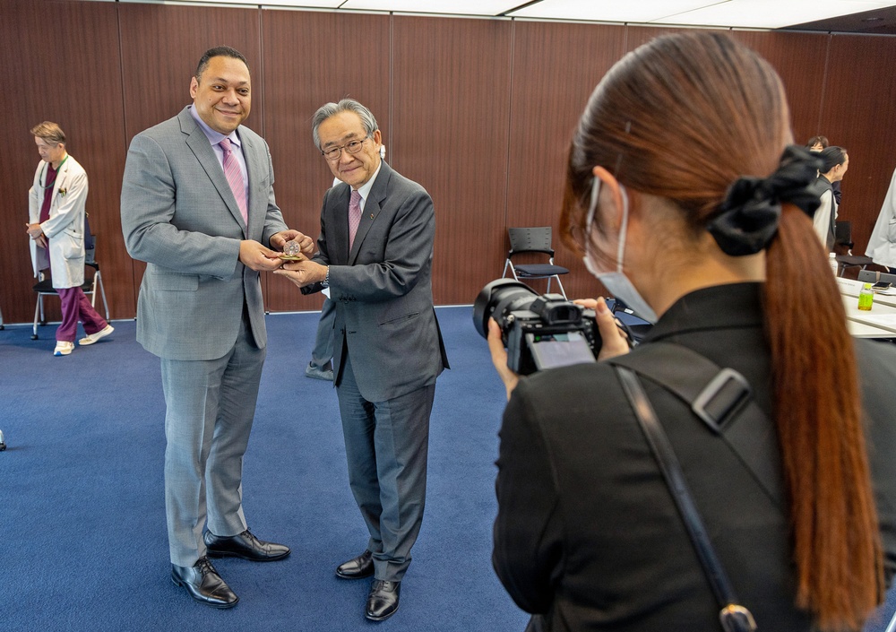 USNH Yokosuka leaders visit Shonan Kamakura General Hospital to enhance healthcare collaboration