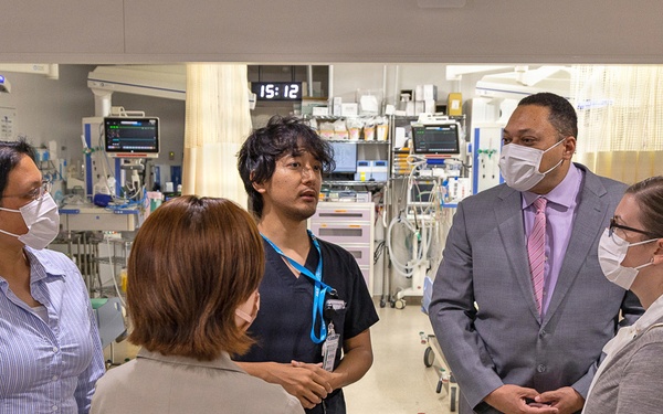 USNH Yokosuka leaders visit Shonan Kamakura General Hospital to enhance healthcare collaboration