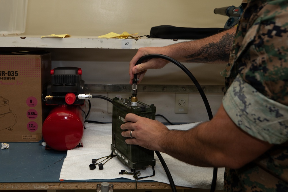 U.S. Marines Receive Hands on Radio Repair Training with L3Harris Staff and Associates