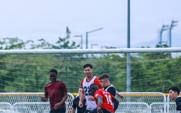 Soccer during KATUSA Friendship Week