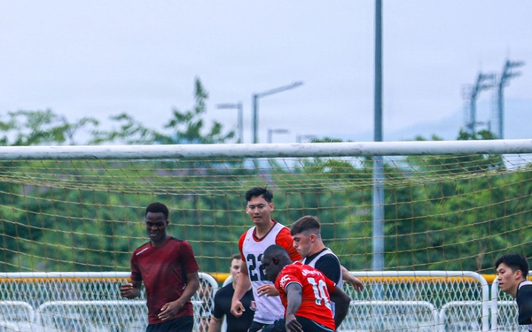 Soccer during KATUSA Friendship Week