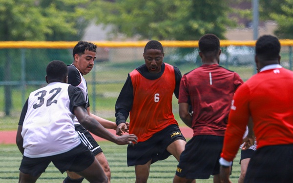Soccer during KATUSA Friendship Week