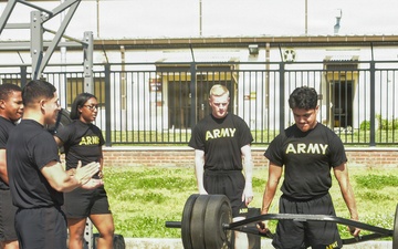 Division Sustainment Brigade Physical Fitness competition