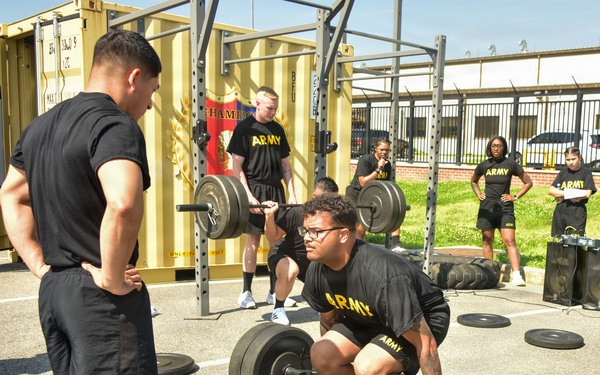 Divison Sustainment Brigade Physical Fitness competition