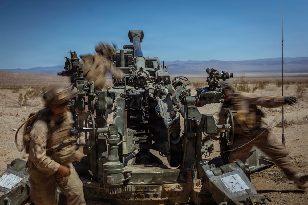 BLT 2/4 Conducts Artillery Live Fire Training