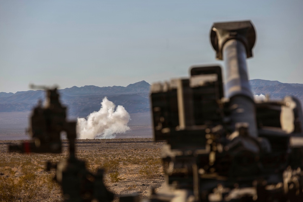 BLT 2/4 Conducts Artillery Live Fire Training