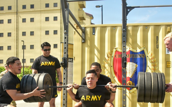 Division Sustainment Brigade Physical Fitness competition
