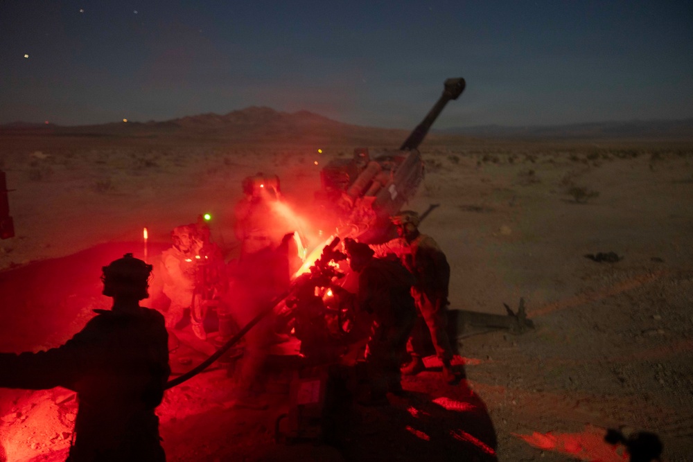 BLT 2/4 Conducts Artillery Live Fire Training