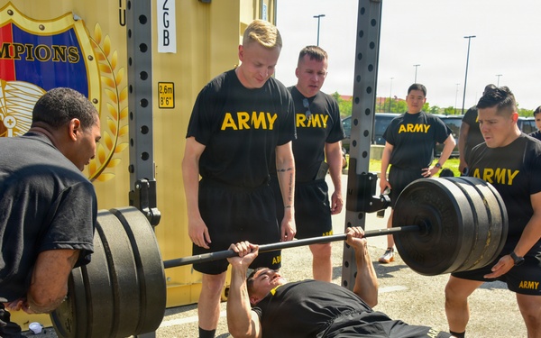 Division Sustainment Brigade Physical Fitness competition