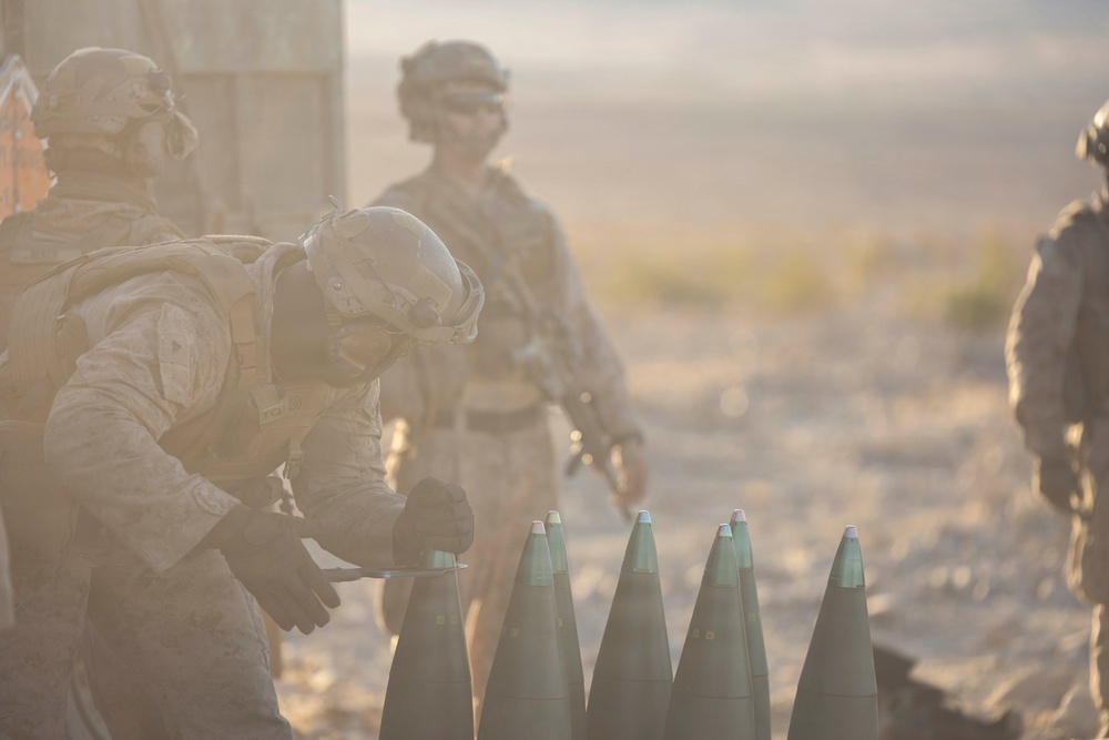 BLT 2/4 Conducts Artillery Live Fire Training