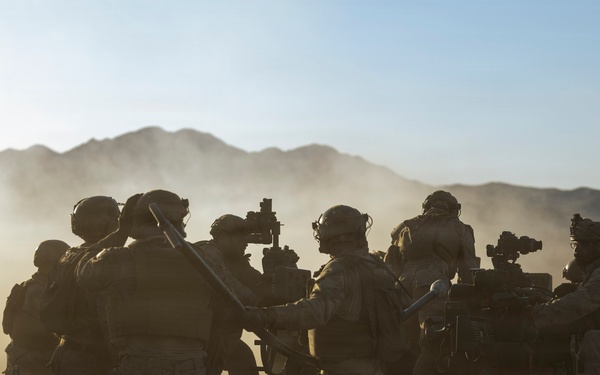 BLT 2/4 Conducts Artillery Live Fire Training