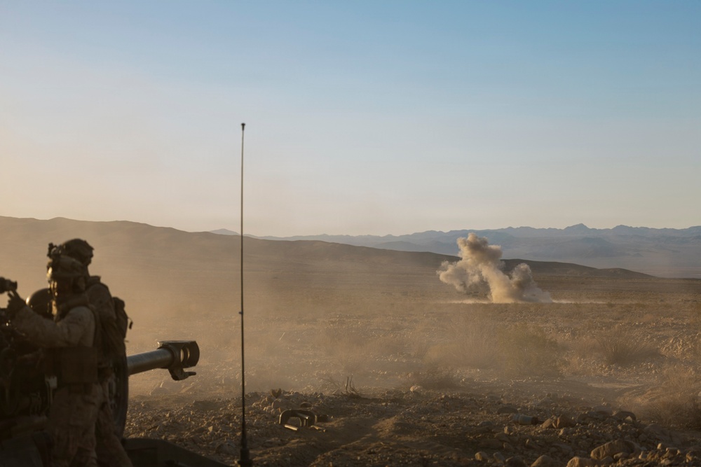 BLT 2/4 Conducts Artillery Live Fire Training
