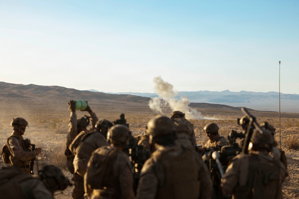 BLT 2/4 Conducts Artillery Live Fire Training