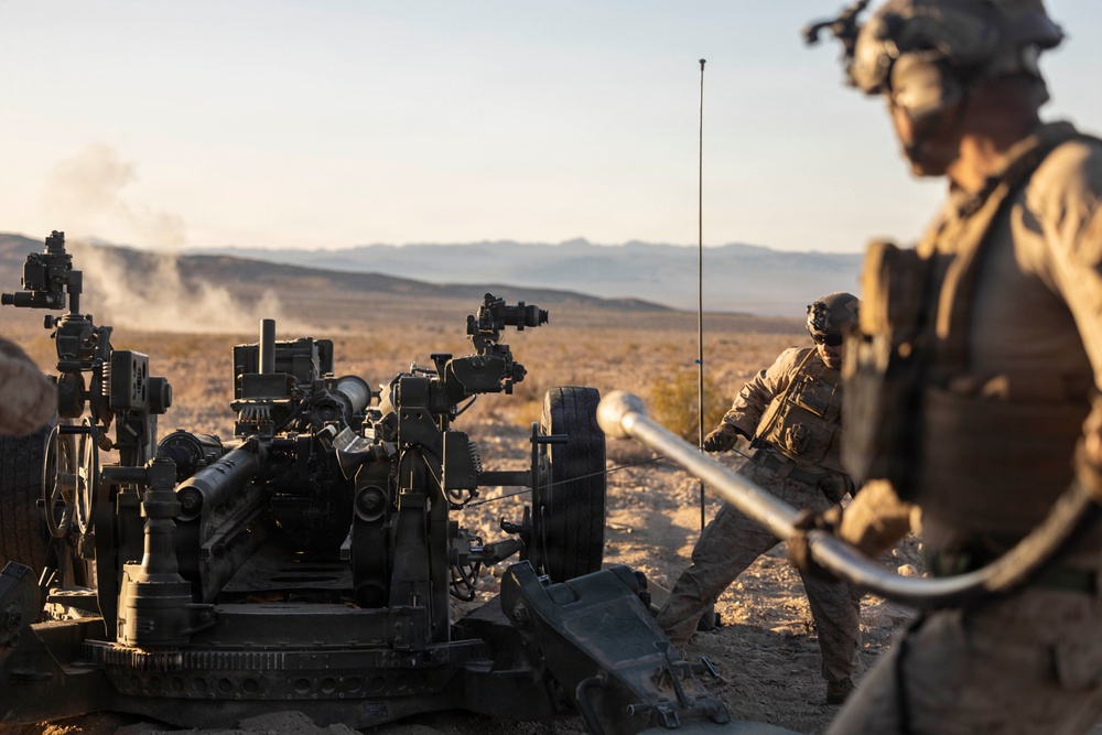BLT 2/4 Conducts Artillery Live Fire Training