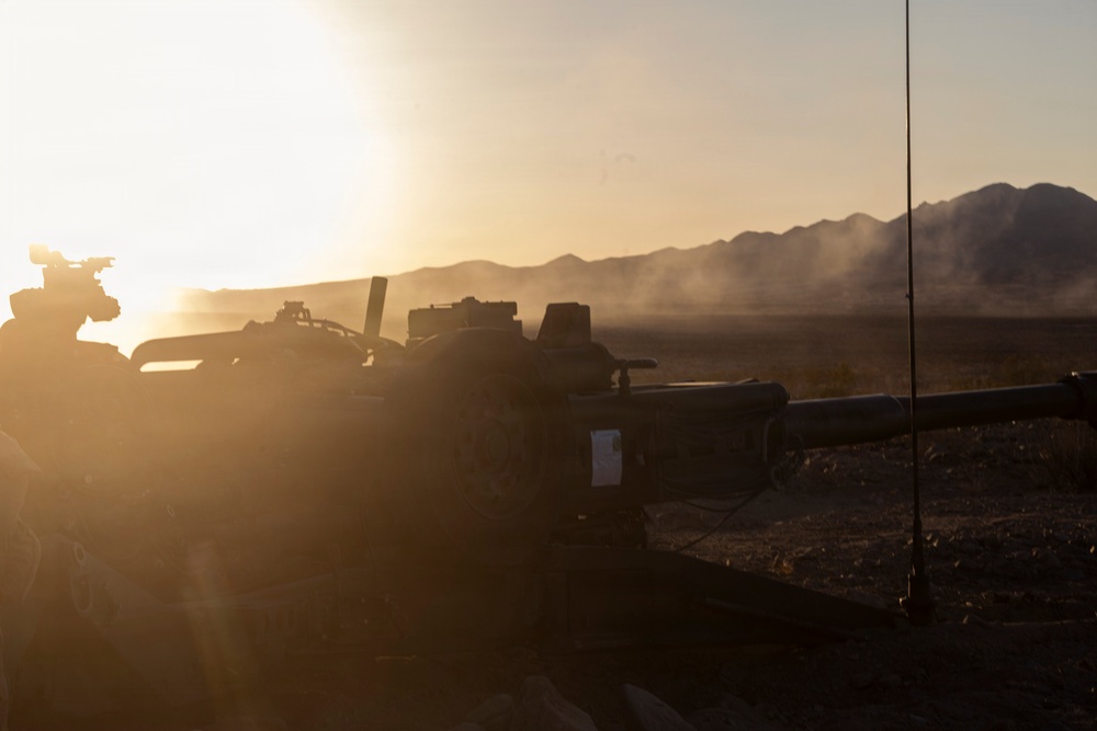 BLT 2/4 Conducts Artillery Live Fire Training